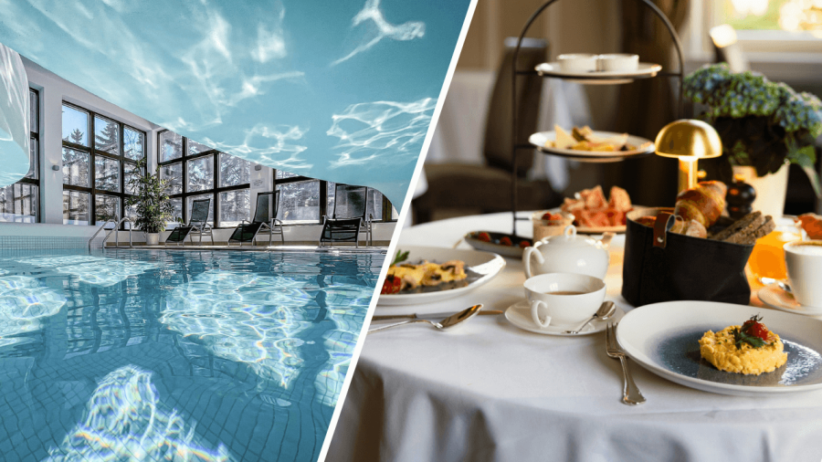 Frühstück und SPA im Cresta Palace in Celerina