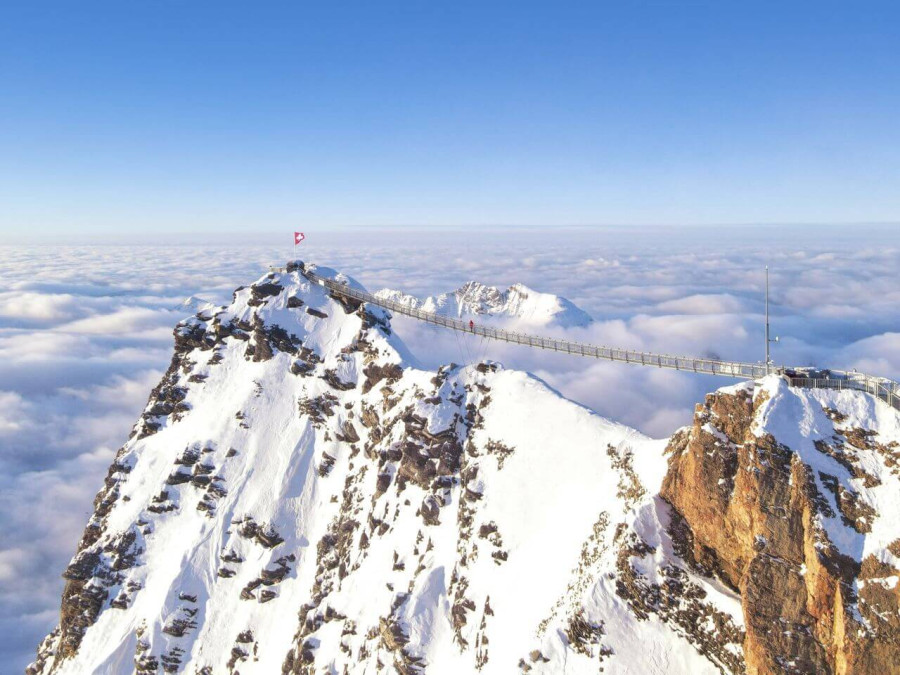 Neuer Brunchpartner: Glacier 3000 - Restaurant Le 3 bei der Bergstation Scex Rouge