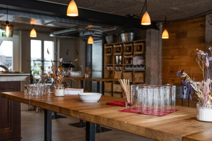 Wachmacher-Brunch in der Werkstatt in St. Gallen