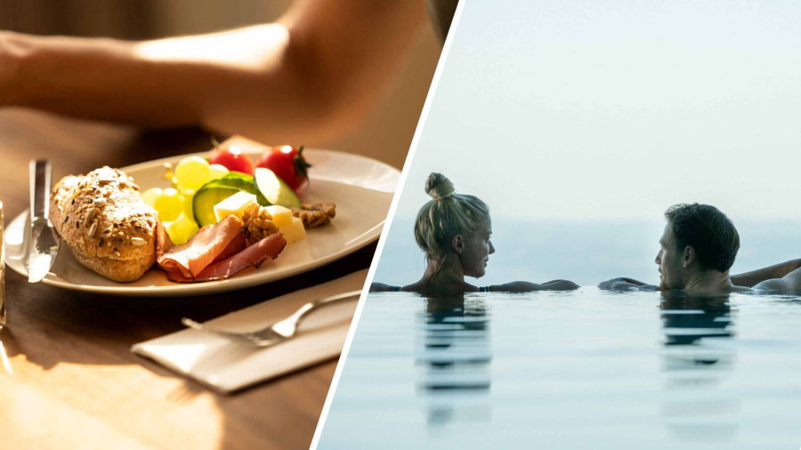 Frühstück oder Mittagessen mit Day Spa im Hotel Heiden im Appenzellerland