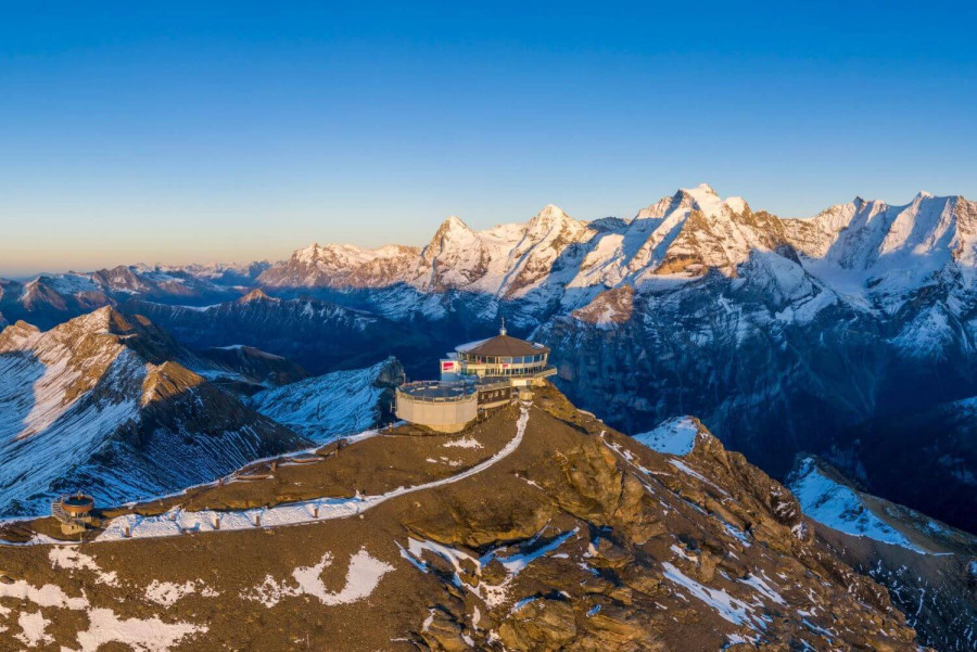 Schilthorn-Brunch im 360°-Restaurant Piz Gloria  auf dem Schilthorn