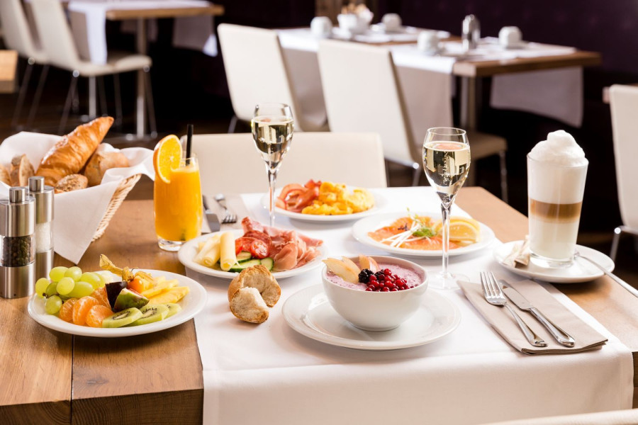 Brunch im Restaurant pure im Hotel Arte in Olten