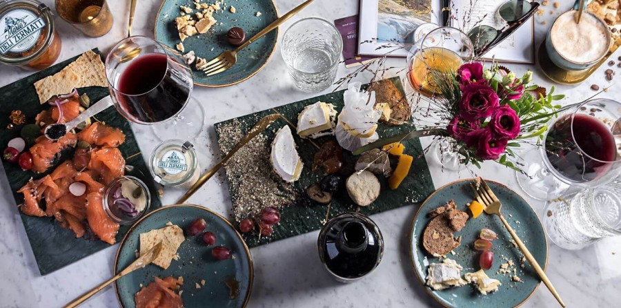 Brunch im Marie's Deli in Zermatt